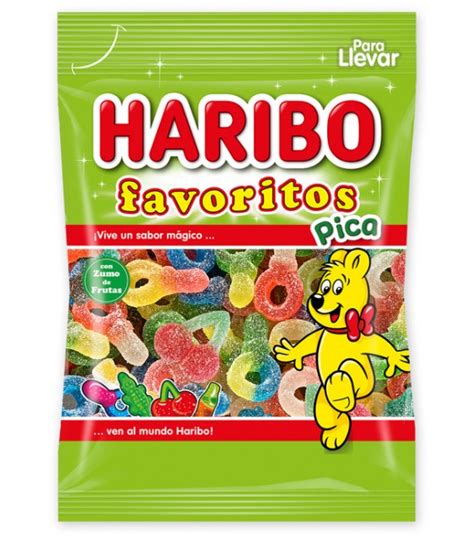 Favoritos Sour Haribo Gummy Jellies