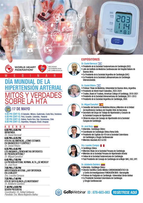 Día Mundial de la Hipertensión Arterial Sociedad Sudamericana de