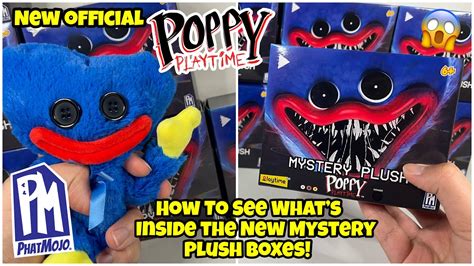 How To See Whats Inside The New Poppy Playtime Mystery Plush Boxes