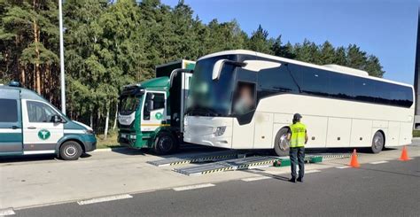 Wiózł pasażerów do Ukrainy Wpadł podczas rutynowej kontroli