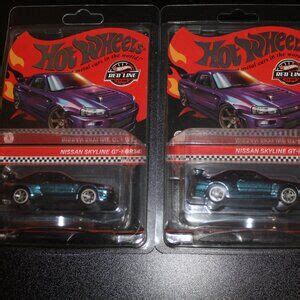 Mattel Toys Hot Wheels Rlc Red Line Club Exclusive Chameleon Nissan Skyline Gtr R