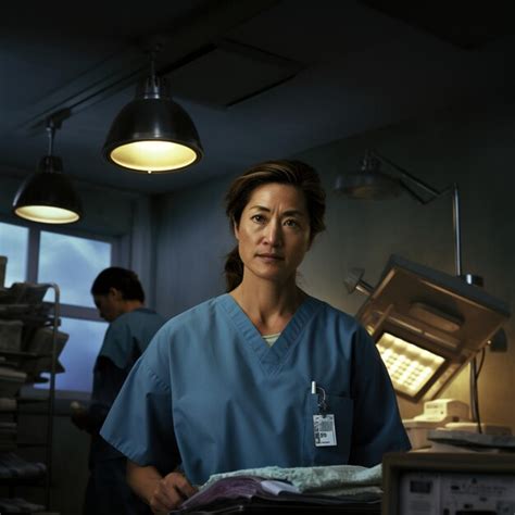 Premium Photo Portrait Of A Confident Female Surgeon In Scrubs