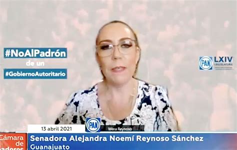 Senadora Alejandra Reynoso S Nchez Al Presentar Reservas A Un Dictamen