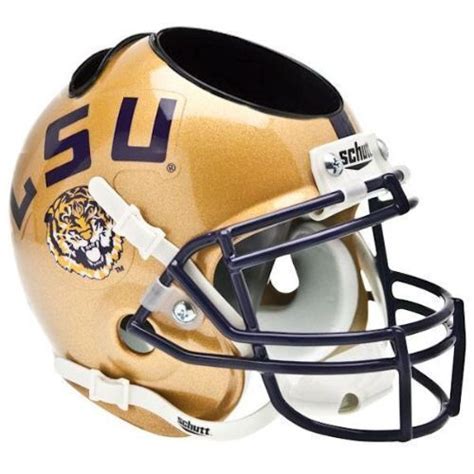 Lsu Tigers Ncaa Schutt Football Helmet Office Penpencilbusiness Card