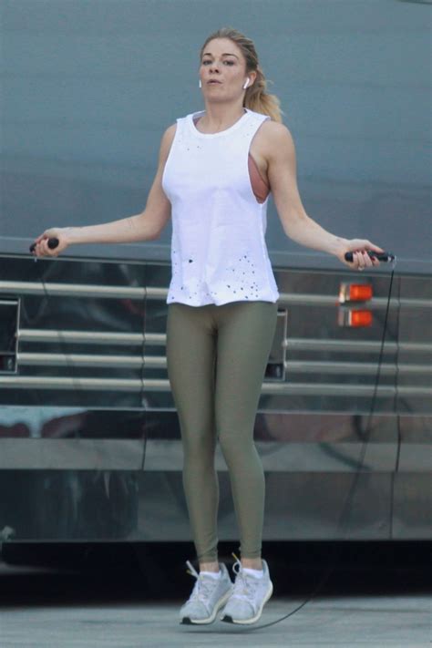 LeAnn Rimes Working Out 12/15/2018 • CelebMafia