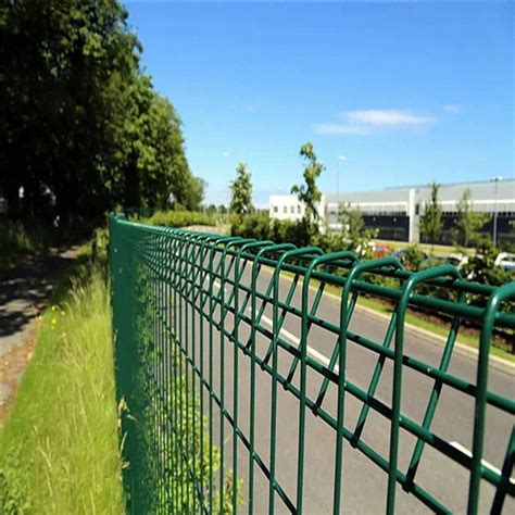 Galvanized Roll Top Welded Wire Mesh Customized Fencing Brc Garden