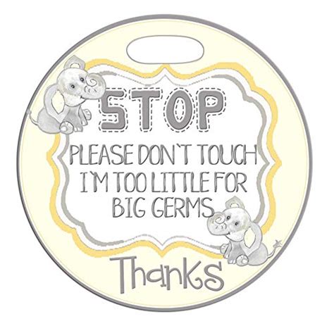 Mumsy Goose Yellow Elephant – Stop, Look Don’t Touch Gender Neutral