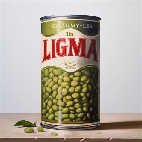 A can of ligma beans : r/midjourney