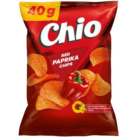 Chio Red Paprika Chips Glutenfrei Vegetarisch Vegan Chipst Te G