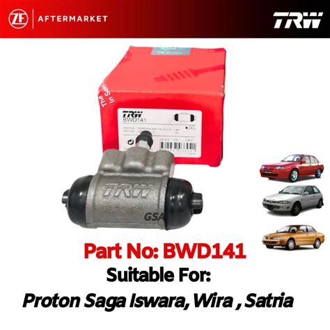 TRW Saga Iswara Wira Satria Brake Pump Wheel Cylinder BWD141