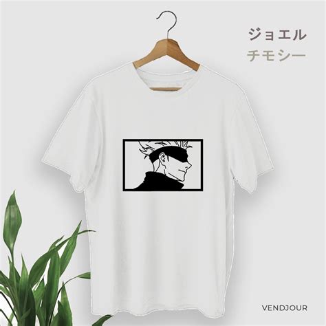 Jujutsu Kaisen Satoru Goju Anime Aesthetic Minimalist Tee Shirt