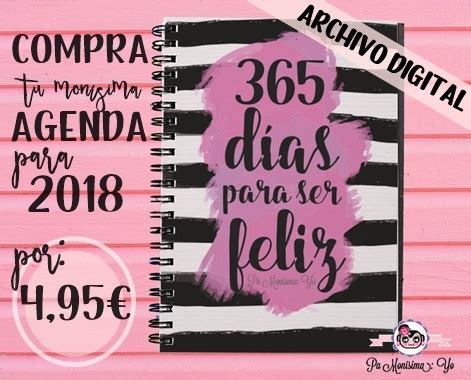 Pa Monísima Yo Agenda Monísima Imprimible para 2018