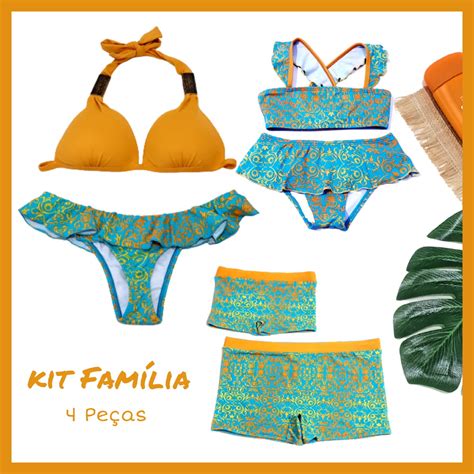 kit Família Indy 4 Peças Pai mãe filha filho Elo7