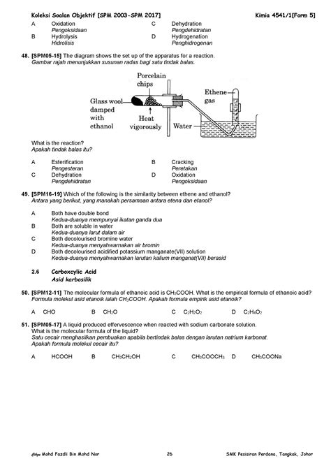 Formula Empirik Asid Etanoik Ravenminroth