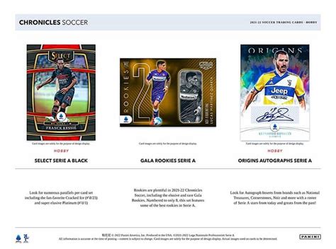 2021 22 Panini Chronicles Soccer Hobby Box CloutsnChara