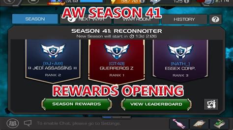 AW SEASON 41 REWARDS OPENING Mcoc YouTube