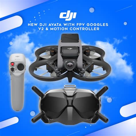 New DJI Avata With FPV Goggles V2 Motion Controller Paragon