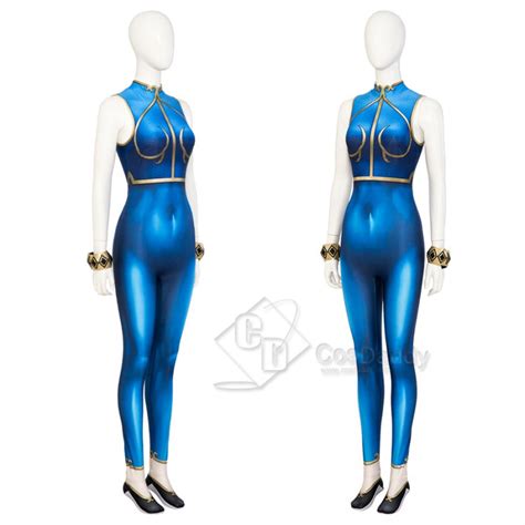 Street Fighter 6 Chun Li Cosplay Costume Chun Li Qipao Dress Halloween