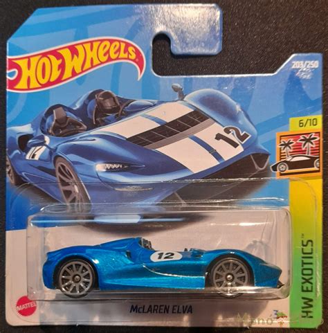 Hot Wheels HW Exotics McLaren Elva ManóShop webáruház