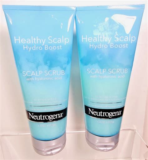 2 Neutrogena Hydro Boost Scalp Scrub With Hyaluronic Acid 68oz New Free Ship Ebay