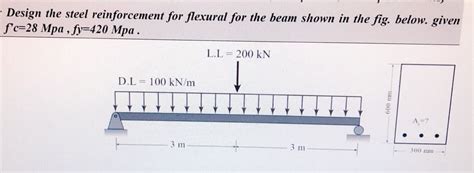 Answered Design The Steel Reinforcement For Bartleby
