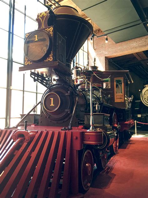 The California State Railroad Museum In Old Sacramento