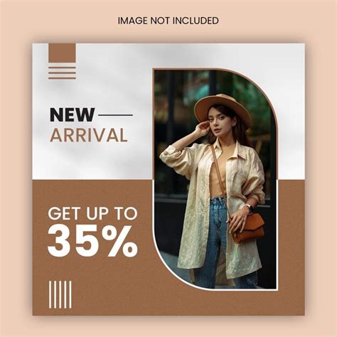 Premium Psd New Arrivals Modern Fashion Social Media Promotion