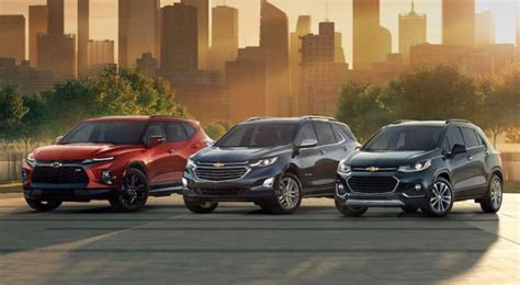 An Affordable Line Up Of Chevy Suvs