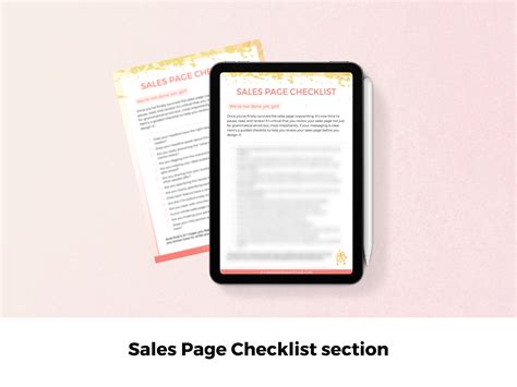 Sales Page Copywriting Planner Landing Page Writing Kit Sales Page Writing Kit Copywriting