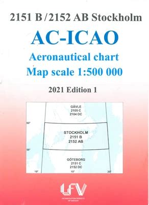 Icao Karten Schweden Siebert Luftfahrtbedarf