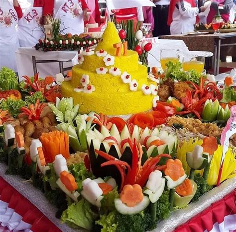 Ide Tema Hiasan Tumpeng Agustus Unik Dan Kreatif Komplit Dengan