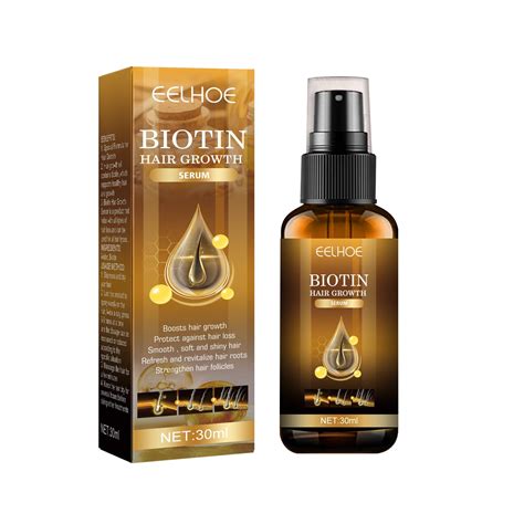 Potrochi Biotin Hair Growth Serum Spray Biotin Premium Hair Growth Serum Thickening Herbal