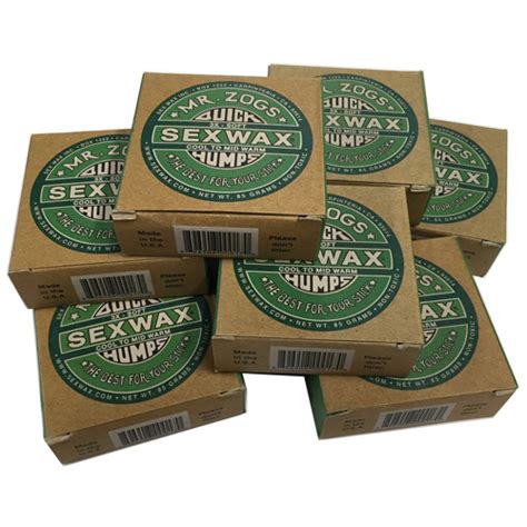 8 X Mr Zogs Sex Wax 3x Cool To Mid Warm Water Surfboard Wax 8 X Cool To