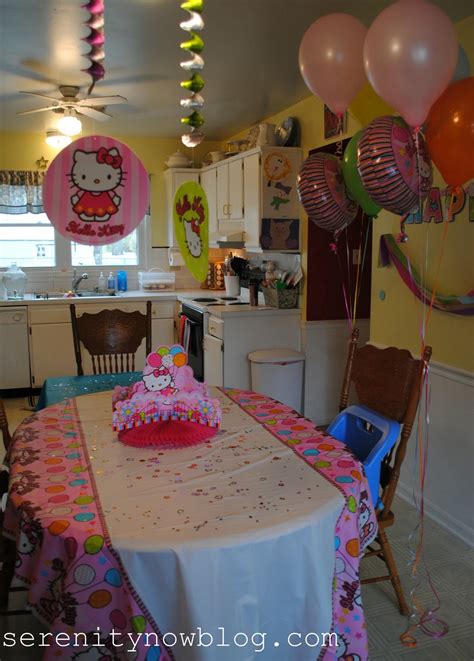 Serenity Now: Hello Kitty Birthday Party (Party at Home)