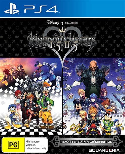 Kingdom Hearts Hd I Ii Remix Cloud Version Box Shot For Nintendo