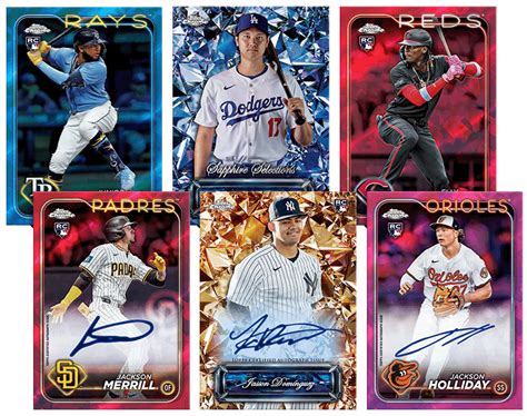 2024 Topps Chrome Baseball Sapphire Edition