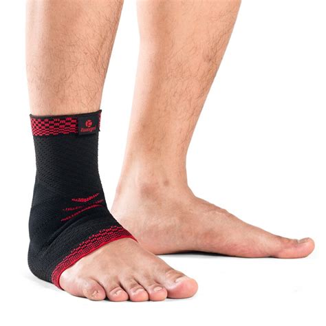 Kuangmi 1 Pc Esporte Ankle Sleeve Sweat Absorvente Tecido De Malha