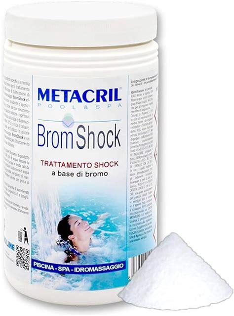 Metacril BROMO Shock 1 5kg Granulare Brom Shock Ideale Per Piscine E