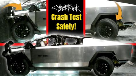 Tesla Cybertruck Faces Crash Test Scrutiny - YouTube