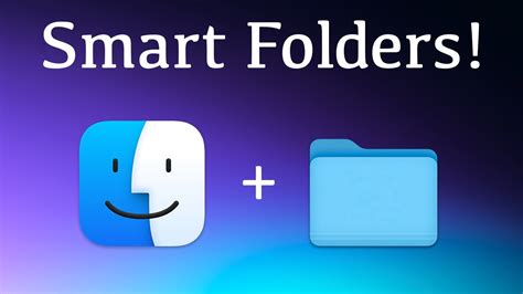 Quick Tutorial Use Finder Smart Folders To Find Large Files Youtube