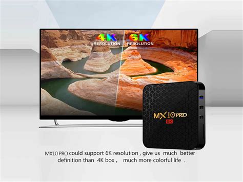 MX10 Pro 6K TV Box 4+64GB | GearVita