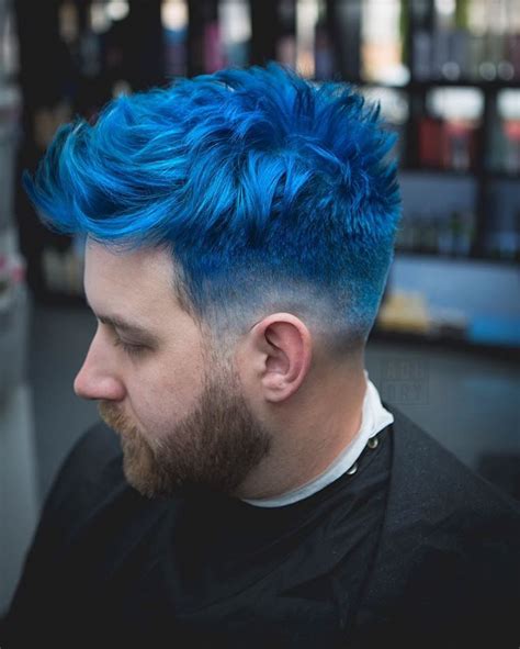 Blue Hair Dye Ideas For Guys Warehouse Of Ideas