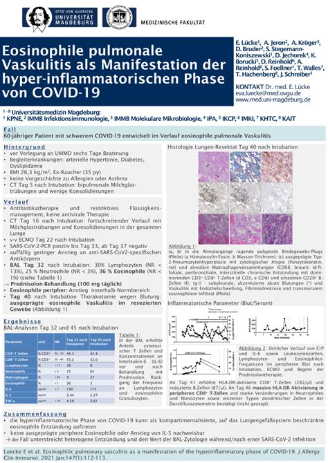 Pdf Eosinophile Pulmonale Vaskulitis Als Manifestation Der Hyper