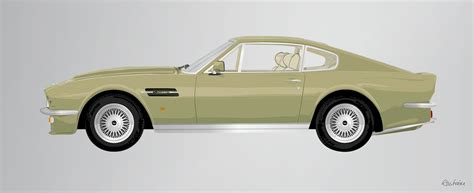 ASTON MARTIN V8 VANTAGE METALLIC GREEN | Ella Freire