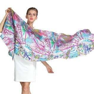 Silk Scarf Manufacturer Custom Woven Silk Head Scarf Printing Services