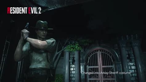 Resident Evil 2 Remake Costume Leon Arklay Sheriff Vidéo Dailymotion