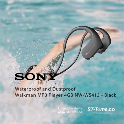 Jual Sony Waterproof And Dustproof Walkman Mp Player Gb Nw Ws