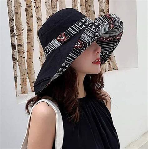 Wide Brim Cotton Summer Hat – Chyhua