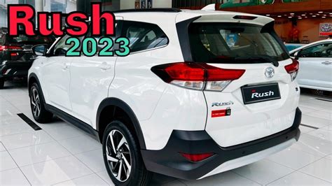 New 2023 Toyota Rush 7 Seater SUV 1 5 L FWD Toyota Rush White Color