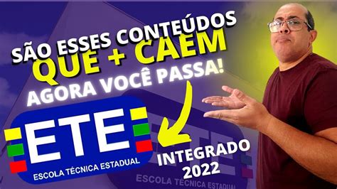 Passo A Passo Assuntos De Matematica Que Mais Caem No Ete Pe